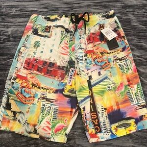 Colorful Men's Shorts By Drill Clothing Size XL